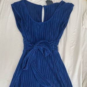 [sold] Maeve by Anthropologie Blue Ribbed Jumpsuit
